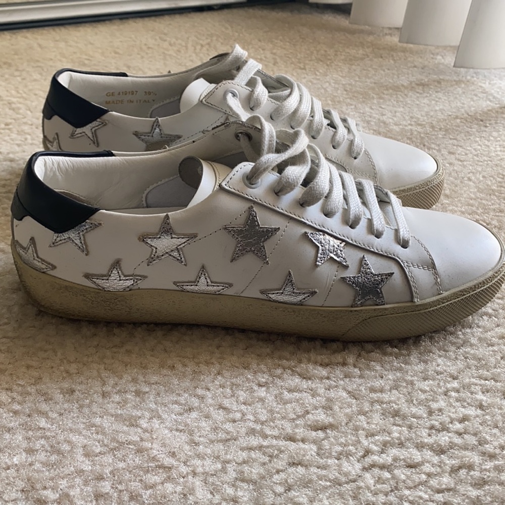 Saint Laurent white sneakers - Picture 1 of 6